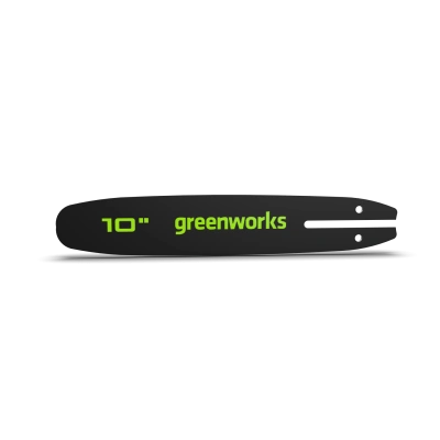 Шина пильная Greenworks, 25 см (10") 1/4" 1,3 мм