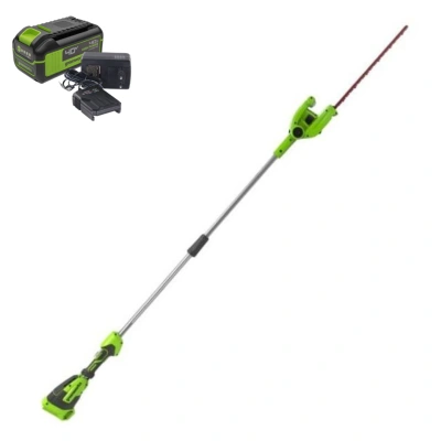 Кусторез Greenworks G40PHAK4 40V (51 см) аккумуляторный, с АКБ 4 А/ч и ЗУ