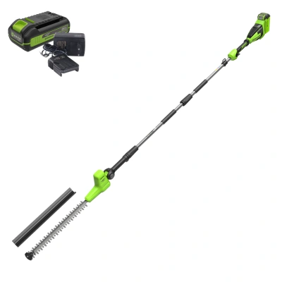 Кусторез Greenworks G40PH511K2 40V (51 см) аккумуляторный, с АКБ 2 А/ч и ЗУ