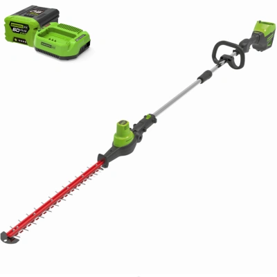 Кусторез Greenworks GD60PHT61K2 60V (51 см) аккумуляторный, c АКБ 2 А/ч и ЗУ