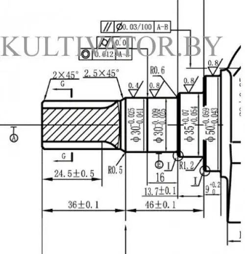 Купить Двигатель STARK GX460 S(шлицевой вал 25мм) 18,5лс в Минске с Доставкой по РБ