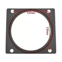 Прокладка КПП-редуктор мотоблока (9-18лс)