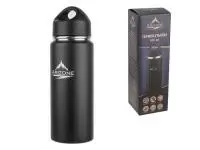 Термобутылка, 600 мл, нержавеющая сталь, черная, ARIZONE Термобутылка, 600 мл, нержавеющая сталь, черная, ARIZONE