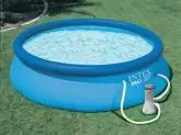Купить Надувной бассейн Easy Set, 244х76 см + фильтр-насос 220 В, INTEX (от 6 лет) в Минске с Доставкой по РБ