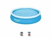 Надувной детский бассейн Fast Set, 366 х 76 см Бассейн, комплект, BESTWAY Надувной детский бассейн Fast Set, 366 х 76 см Бассейн, комплект, BESTWAY