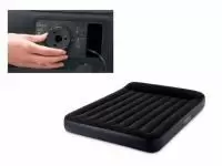 Надувной матрас с подголовником Queen Classic (Квин Классик), 152х203х25 см, встр. эл. насос, INTEX Надувной матрас с подголовником Queen Classic (Квин Классик), 152х203х25 см, встр. эл. насос, INTEX