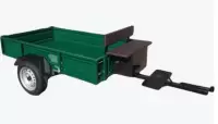 Купить Прицеп-тележка для мотоблока ТМ-4/600 колеса R13. Размер кузова 2000х1200мм. в Минске с Доставкой по РБ