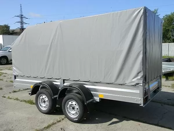 Купить Прицеп Avtos A35P2B (3500*1500*300 ресс. AL-KO (R13) Тент 1200 мм Аэро 2ос) в Минске с Доставкой по РБ