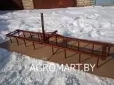 Борона для мотоблока двухрядная