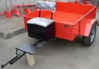 Купить Прицеп-тележка для мотоблока ТМ-2/550 (колеса R13) в Минске с Доставкой по РБ