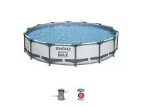 Купить Каркасный бассейн Steel Pro MAX, 427 х 84 см, комплект, BESTWAY в Минске с Доставкой по РБ