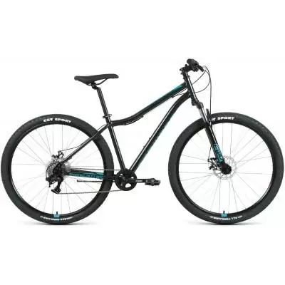 Купить Горный велосипед (хардтейл)
Велосипед FORWARD SPORTING 29 2.2 disc (29" 8 ск. рост 21") 2020-2021, черный/бирюзовый, RBKW1M19G02 в Минске с Доставкой по РБ