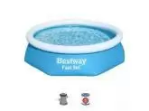 Купить Надувной бассейн Fast Set, 244 х 61 см, комплект, BESTWAY в Минске с Доставкой по РБ