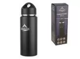 Термобутылка, 600 мл, нержавеющая сталь, черная, ARIZONE Термобутылка, 600 мл, нержавеющая сталь, черная, ARIZONE