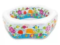Купить Надувной детский бассейн Happy Otter, 191х178х61 см, INTEX (от 6 лет) в Минске с Доставкой по РБ