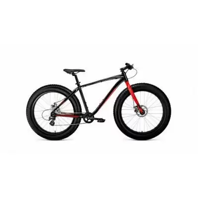 Купить Горный велосипед (хардтейл)
Велосипед FORWARD BIZON 26 (26" 8 ск. рост. 18") 2020-2021, черный/красный, RBKW1W668003 в Минске с Доставкой по РБ