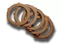 Диски сцепления для мотоблока МТЗ ( 5 шт., металлокерамика ) Диски сцепления для мотоблока МТЗ ( 5 шт., металлокерамика )