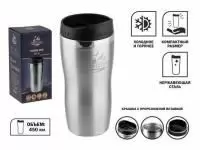 Купить Термокружка, 450 мл, нержавеющая сталь, ARIZONE в Минске с Доставкой по РБ
