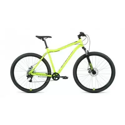 Купить Горный велосипед (хардтейл)
Велосипед FORWARD SPORTING 29 2.2 D (29" 21 ск. рост. 19") 2022, ярко-зеленый/черный, RBK22FW29933 в Минске с Доставкой по РБ