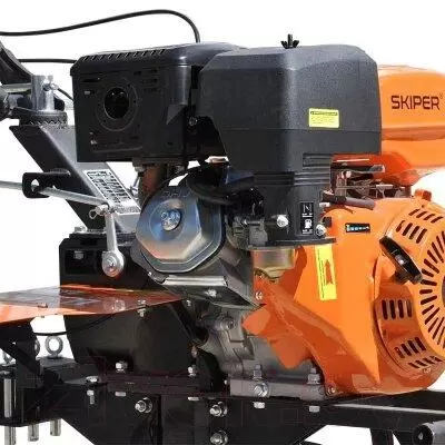 Культиватор SKIPER GT-1800S (18 л.с., без ВОМ, пон.передача, 3+1) (необходимо добавить колёса) — фото