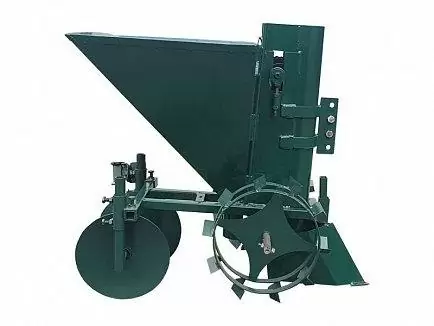 Купить Картофелесажалка Агромоторсервис КСП-02 зеленая в Минске с Доставкой по РБ