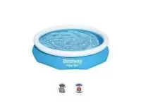 Надувной бассейн Fast Set, 305 х 66 см, комплект, BESTWAY Надувной бассейн Fast Set, 305 х 66 см, комплект, BESTWAY