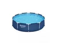 Каркасный бассейн Steel Pro, 305 x 76см, BESTWAY Каркасный бассейн Steel Pro, 305 x 76см, BESTWAY