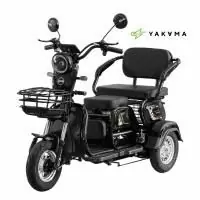 Трицикл электрический AP-H009-24 YAKAMA черный