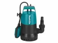 Купить Насос дренажный для чистой воды MAKITA PF 0300 (300 Вт, 8400 л/ч, до 5 м, пластм. корпус) в Минске с Доставкой по РБ