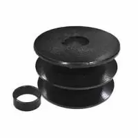 Купить Шкив ременной пос. 20мм шпонка (2 ручья,B-17мм,D70мм) с проставкой в Минске с Доставкой по РБ