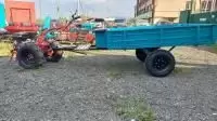 Купить Прицеп-тележка мотоблока ТМ-650/2 (2-х местный) Шина 5.00-10 в Минске с Доставкой по РБ