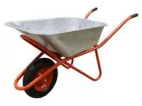 Купить Тачка строительная ECO WB300-1 (130л, 300кг, 1 пневмоколесо 4.00-8) в Минске с Доставкой по РБ