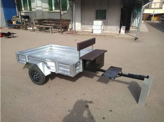 Купить Прицеп-тележка для мотоблока ТМ-6/400, колеса 5х12, размер кузова 1700х1250мм. в Минске с Доставкой по РБ