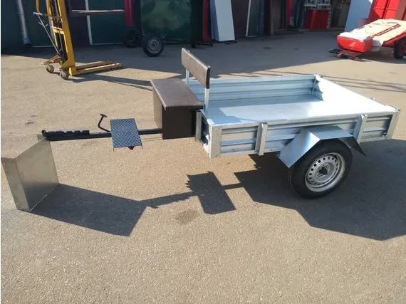 Купить Прицеп-тележка для мотоблока ТМ-6/400, колеса 5х12, размер кузова 1700х1250мм. в Минске с Доставкой по РБ