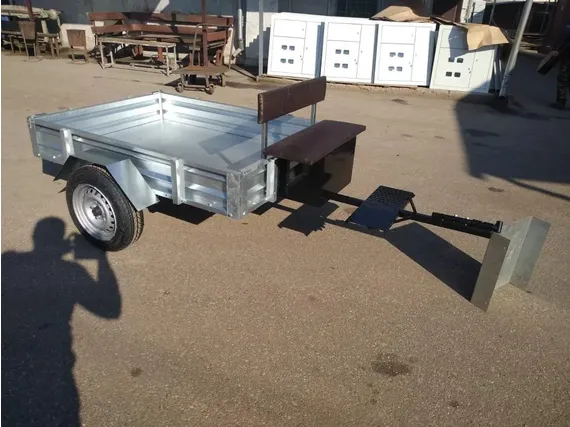 Купить Прицеп-тележка для мотоблока ТМ-6/400, колеса 5х12, размер кузова 1700х1250мм. в Минске с Доставкой по РБ