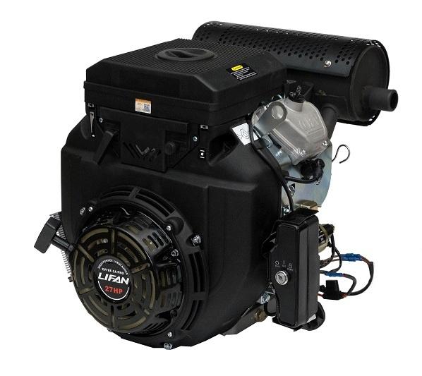 Двигатель Lifan LF2V78F-2A PRO(New), 27 л.с. D25  3А датчик давл./м, м/рад-р, ручн.+электр. запуск — двигатель для техники