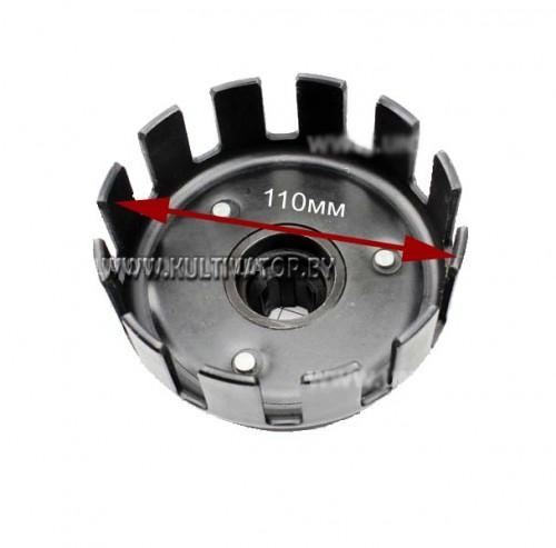 Корзина сцепления мотоблока 6-8лс (25мм шлицы) Корзина сцепления мотоблока 6-8лс (25мм шлицы)