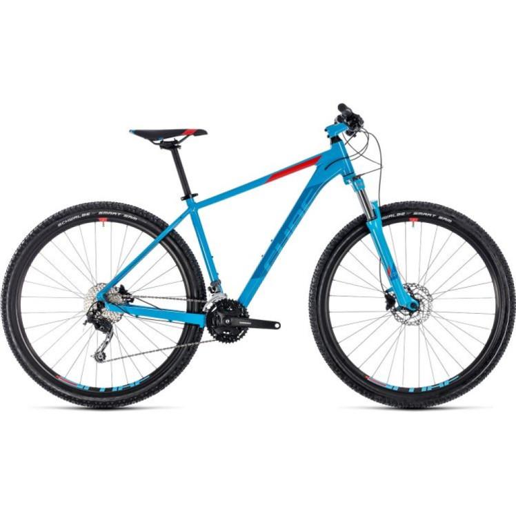Купить Горный велосипед (хардтейл) Велосипед Cube Aim SL 17" blue'n' red 2018 /Германия/ в Минске с Доставкой по РБ