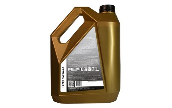 Масло моторное синтетическое ZENIT Premium Line LAZER SM 5W-40, 5 л — фото товара