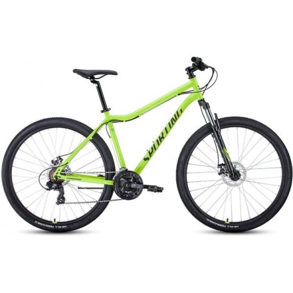 Купить Горный велосипед (хардтейл)
Велосипед FORWARD SPORTING 29 2.0 D (29" 21 ск. рост. 21") 2022, ярко-зеленый/черный, RBK22FW29943 в Минске с Доставкой по РБ