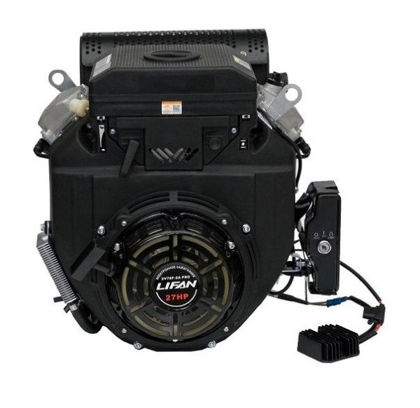 Двигатель Lifan LF2V78F-2A PRO(New), 27 л.с. D25  3А датчик давл./м, м/рад-р, электрозапуск — двигатель для техники