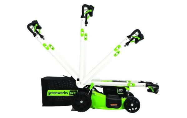 Купить Аккумуляторная газонокосилка Greenworks GD60LM51SPK4 60В (в комплекте АКБ 4А/ч  + ЗУ) в Минске с Доставкой по РБ