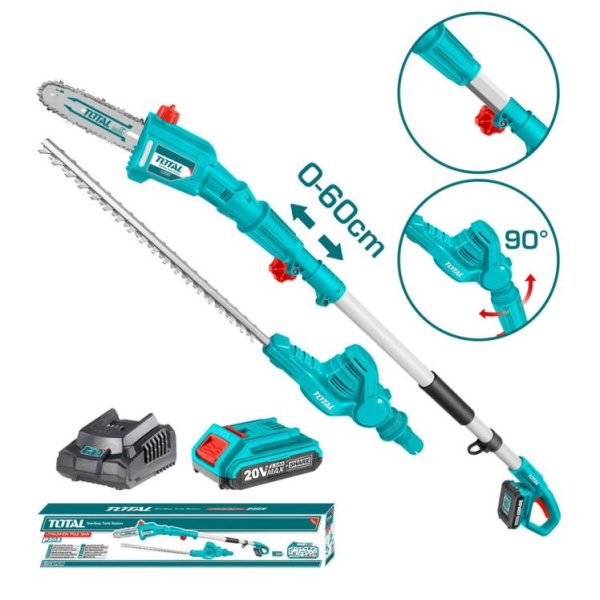 Приобрести Кусторез-высоторез аккумуляторный TOTAL TPTS201681 в Минске с Доставкой по РБ Купить Кусторез-высоторез аккумуляторный TOTAL TPTS201681 в Минске с Доставкой по РБ