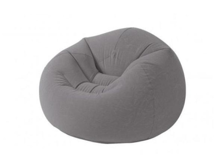 Надувное кресло-мешок Beanless Bag (Бенлесс Бэг), 107х104х69 см, INTEX