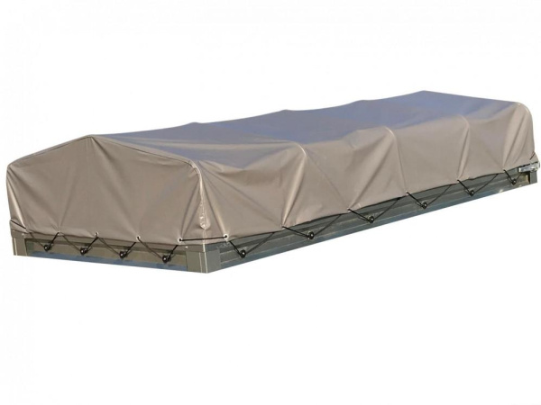 Тент с дугами для прицепа 2,5х1,3