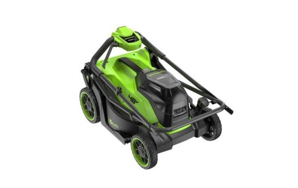 Аккумуляторная газонокосилка Greenworks GD24X2LM361 2x24В — фото
