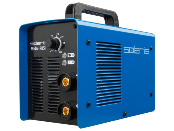 Приобрести Инвертор сварочный SOLARIS MMA-205i (230В, 10-200 А, 85В, электроды диам. 1.6-4.0 мм, вес 5.1 кг) в Минске с Доставкой по РБ Купить Инвертор сварочный SOLARIS MMA-205i (230В, 10-200 А, 85В, электроды диам. 1.6-4.0 мм, вес 5.1 кг) в Минске с Доставкой по РБ