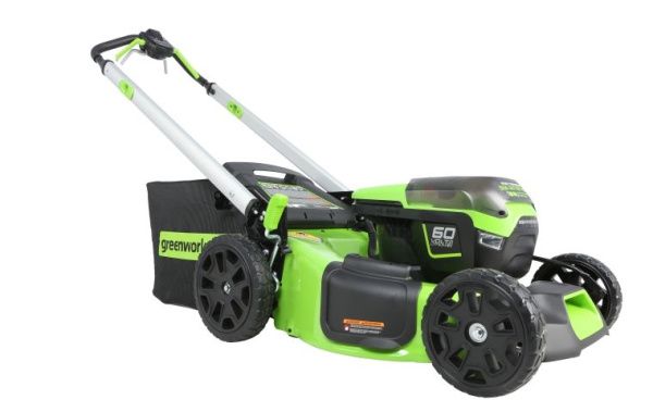 Купить Аккумуляторная газонокосилка Greenworks GD60LM51SPK4 60В (в комплекте АКБ 4А/ч  + ЗУ) в Минске с Доставкой по РБ