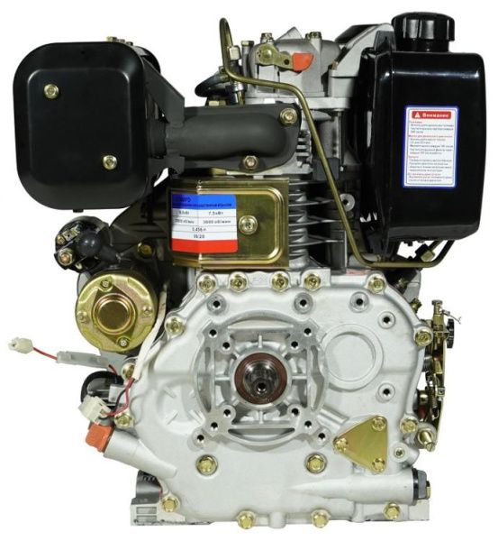 Двигатель Lifan Diesel 188FD D25 6A шлицевой вал for 1300D — двигатель Lifan для техники