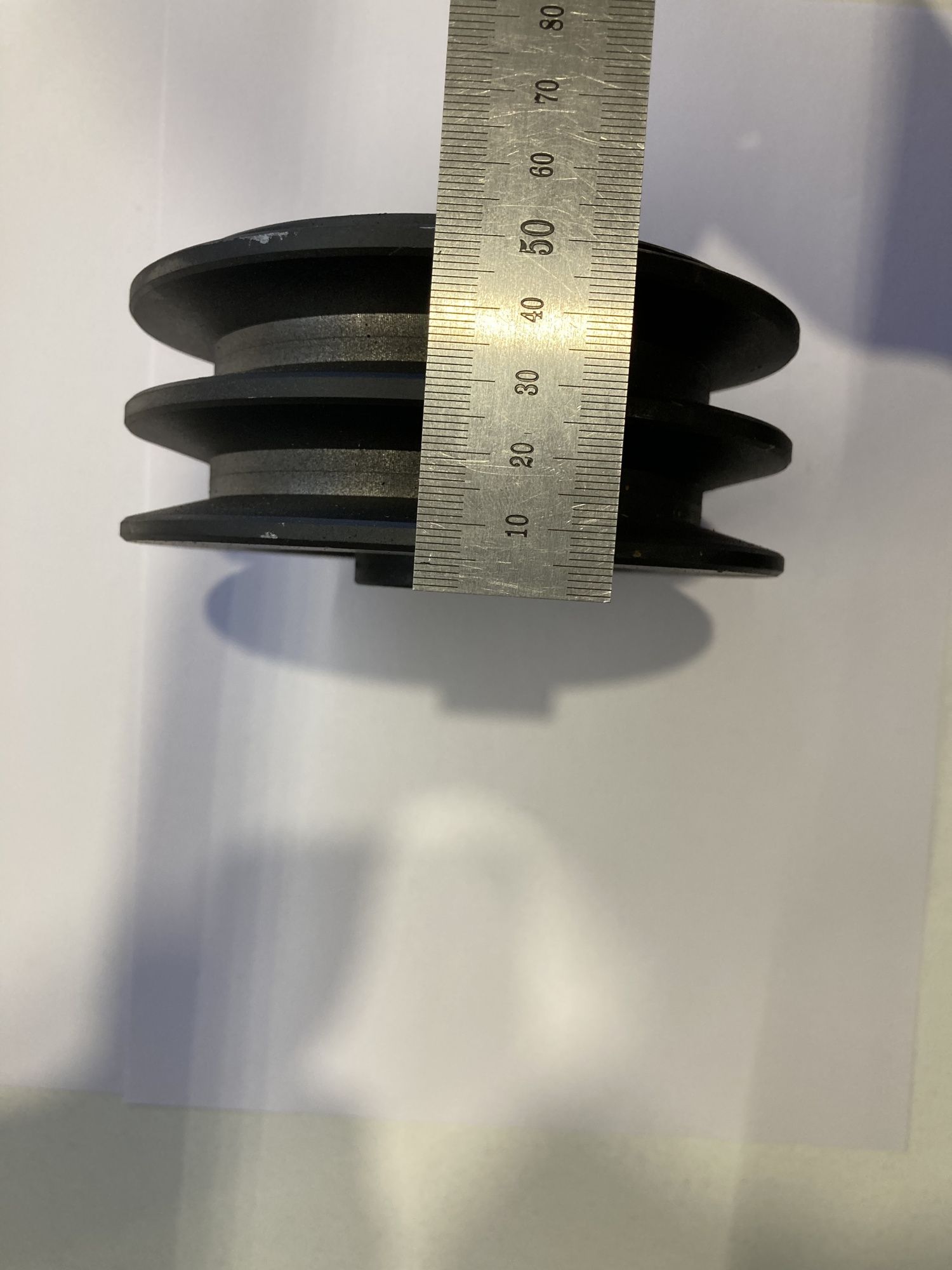 Купить Центробежная муфта сцепления на вал 25 (2 ручья, профиль B-17) в Минске с Доставкой по РБ